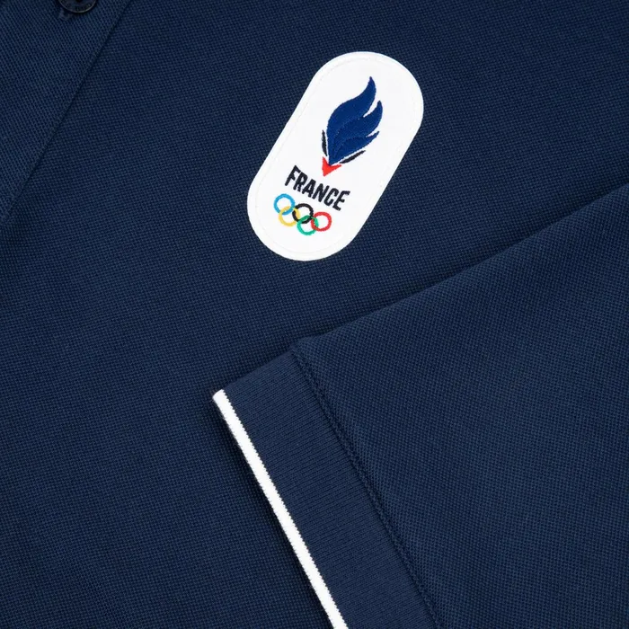Le Coq Sportif France039s Olympic Team Polo Shirt Insignia Blue Men Polos Shirts Le Coq Sportif France039s Olympic Team Polo Shirt Insignia Blue Men Polos Shirts