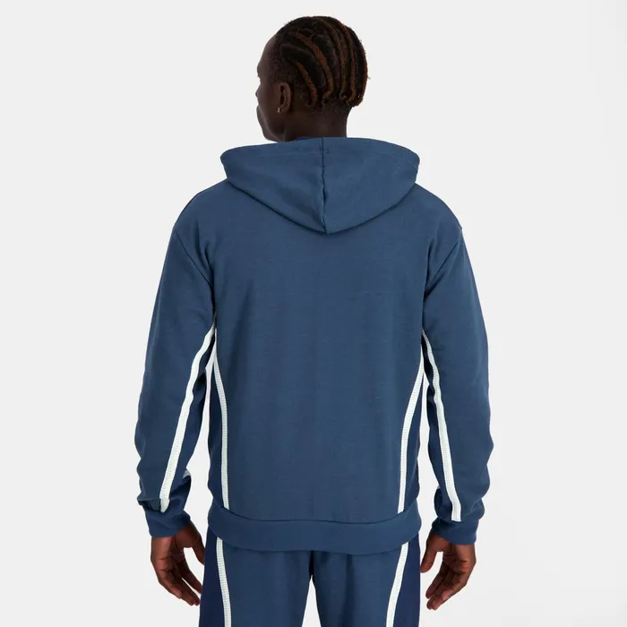Le Coq Sportif France039s Olympic Team ZipUp Hoodie Insignia Blue Men Sweatshirts