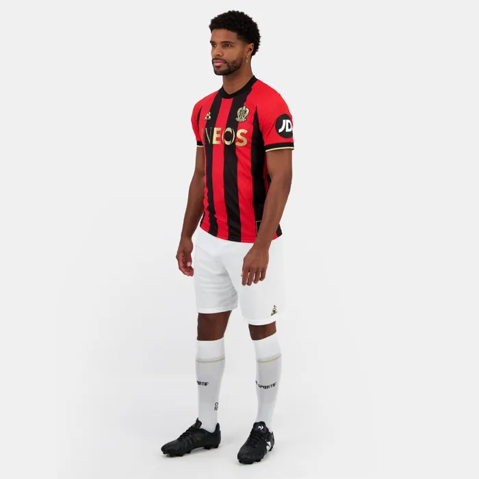 Le Coq Sportif OGC Nice 8211 Match Outfit Jersey Men Tshirts And Tops