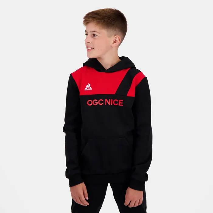 Le Coq Sportif OGC Nice Hoodie Kids Kids Sweatshirts And Hoodies