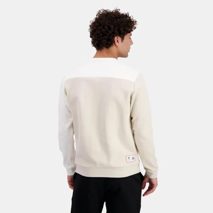 Le Coq Sportif Paris 2024 RoundNeck Sweatshirtshirt Men Sweatshirts