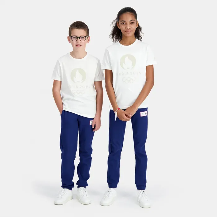 Le Coq Sportif Paris 2024 TShirt Kids Marshmallow Kids Tshirts