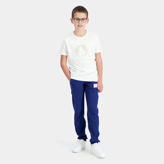 Le Coq Sportif Paris 2024 TShirt Kids Marshmallow Kids Tshirts