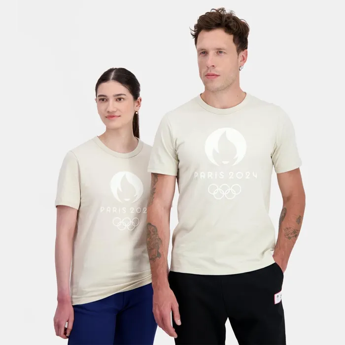 Le Coq Sportif Paris 2024 TShirt Peyote MenWomen Tshirts And Tops