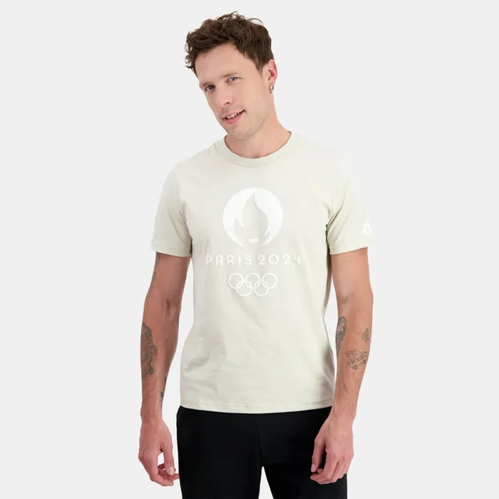 Le Coq Sportif Paris 2024 TShirt Peyote MenWomen Tshirts And Tops