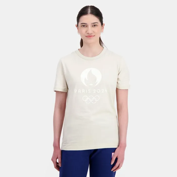 Le Coq Sportif Paris 2024 TShirt Peyote MenWomen Tshirts And Tops