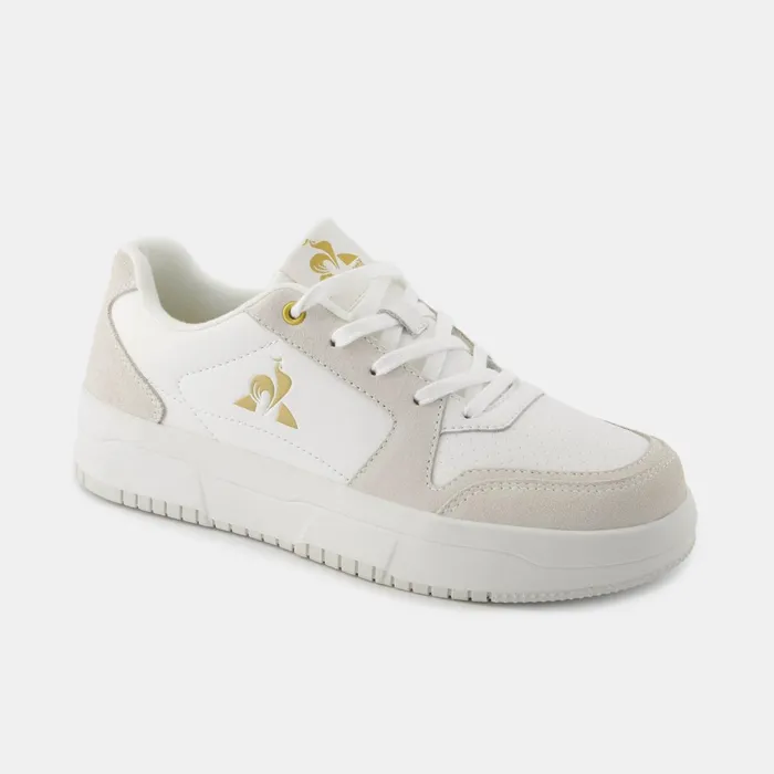 Le Coq Sportif Shoes LCS BILLIE Optical Whitegold Women Trainers And Sneakers