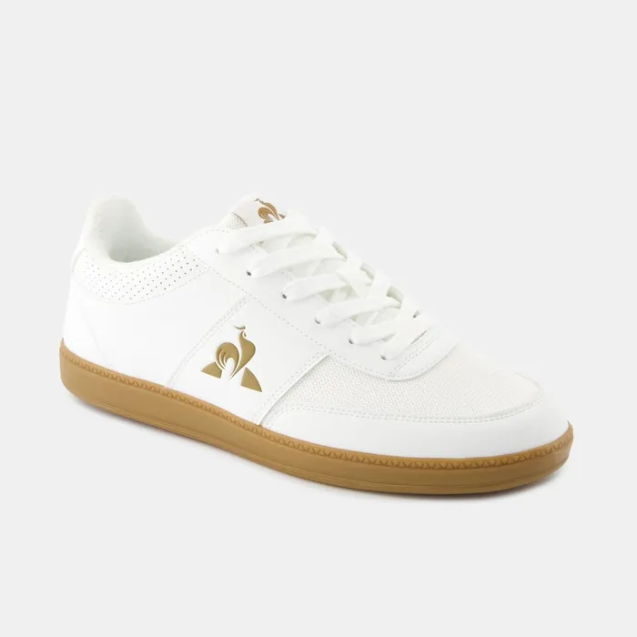 Le Coq Sportif Shoes LCS DERBY1 Optical Whitegum Men Trainers And Sneakers