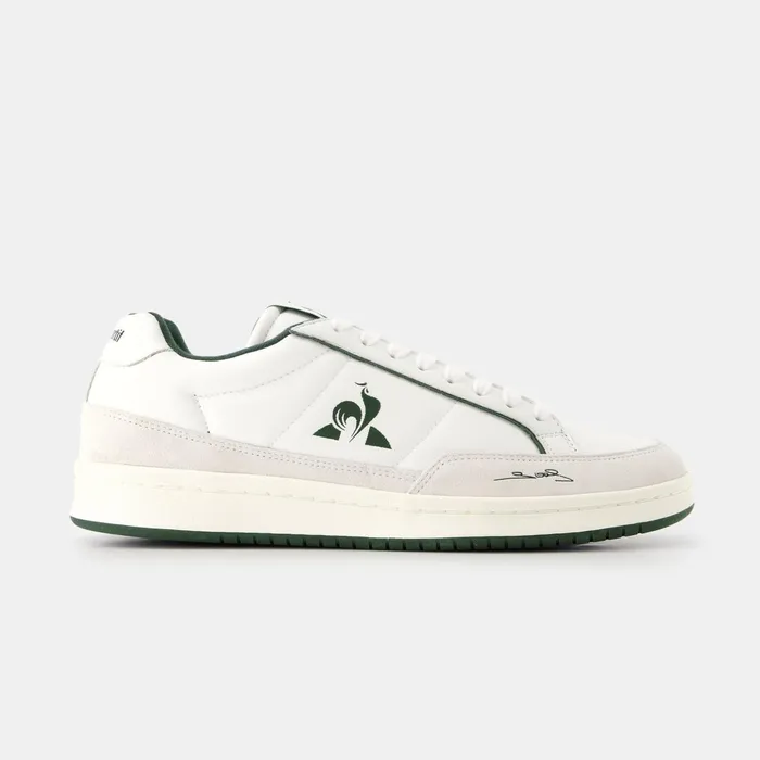 Le Coq Sportif Shoes NOAH2 RIPSTOP Optical White Trekking Green Men Trainers And Sneakers