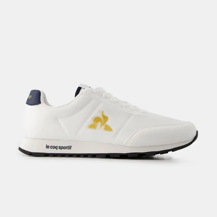 Le Coq Sportif Shoes RACERONE2 Optical Whitegold Men Trainers And Sneakers