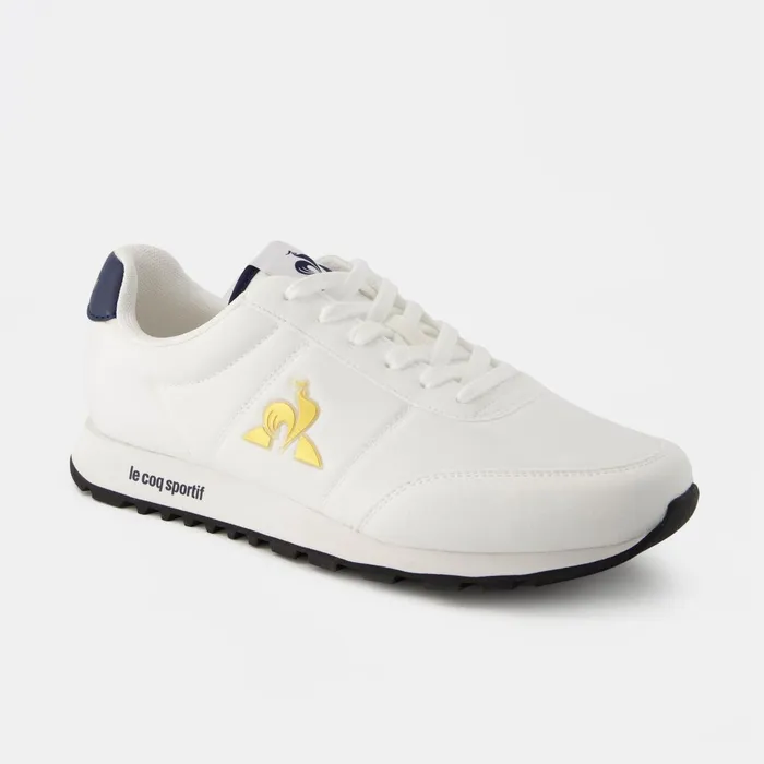 Le Coq Sportif Shoes RACERONE2 Optical Whitegold Men Trainers And Sneakers