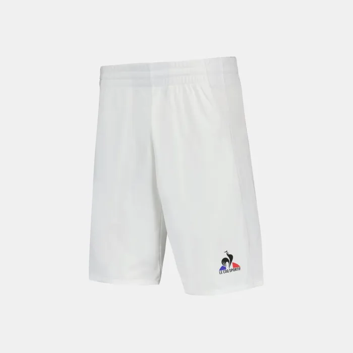 Le Coq Sportif Tennis Shorts New Optical Whitedress Blues Men Shorts