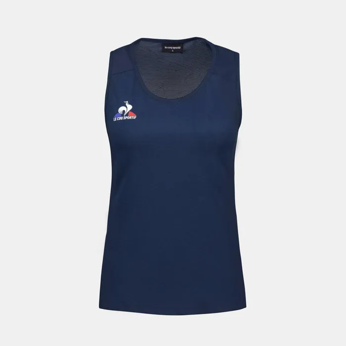 Le Coq Sportif Tennis Tank Top Dress Blues Women Tshirts Polos Shirts And Tops Le Coq Sportif Tennis Tank Top Dress Blues Women Tshirts Polos Shirts And Tops