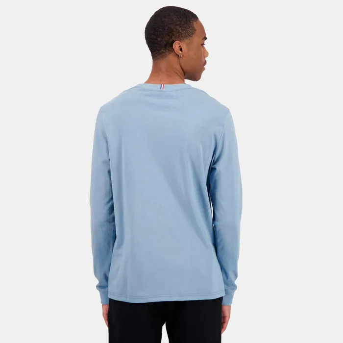 Le Coq Sportif Ton Sur Ton LongSleeve TShirt Faded Denim Men Tshirts And Tops Le Coq Sportif Ton Sur Ton LongSleeve TShirt Faded Denim Men Tshirts And Tops