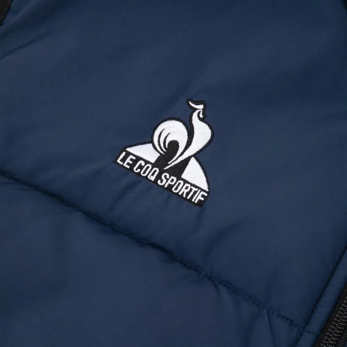 Le Coq Sportif Training Doudoune Sans Manche Homme Dress Blues Men Jackets