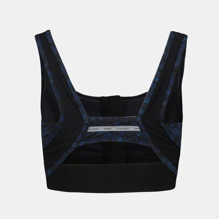 Le Coq Sportif Training Performance Bra All Over Bleu Perf Women Bra And Leggings Le Coq Sportif Training Performance Bra All Over Bleu Perf Women Bra And Leggings
