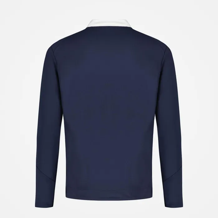 Le Coq Sportif Training ZipUp Sweatshirtshirt Dress Blues Men Sweatshirts