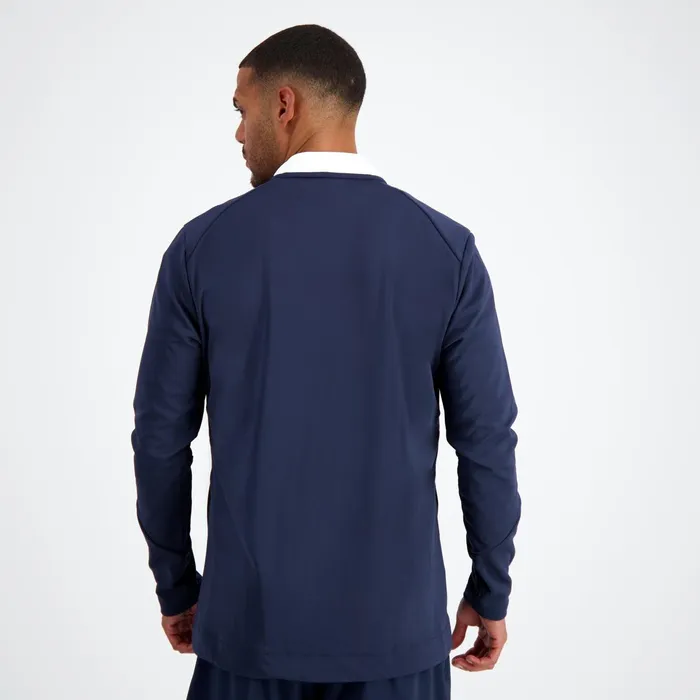 Le Coq Sportif Training ZipUp Sweatshirtshirt Dress Blues Men Sweatshirts