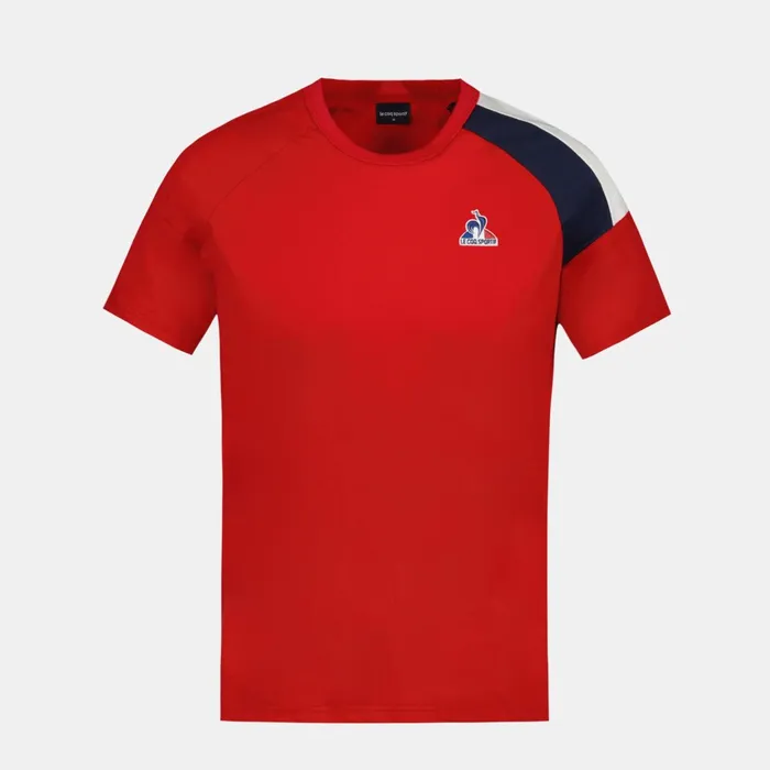 Le Coq Sportif Tricolore Tshirt Homme Pur Rouge Men Tshirts And Tops