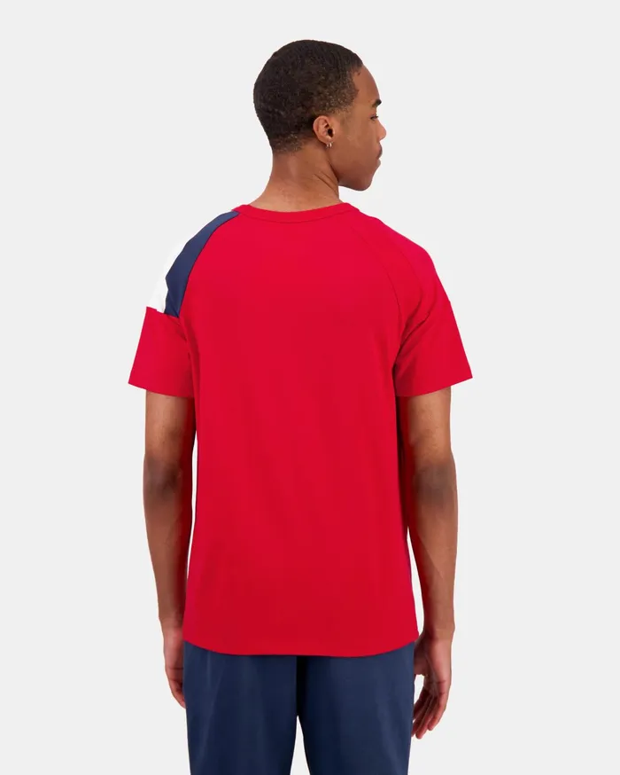 Le Coq Sportif Tricolore Tshirt Homme Pur Rouge Men Tshirts And Tops