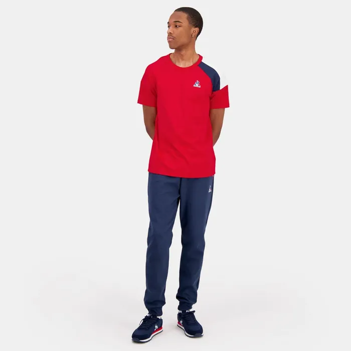 Le Coq Sportif Tricolore Tshirt Homme Pur Rouge Men Tshirts And Tops