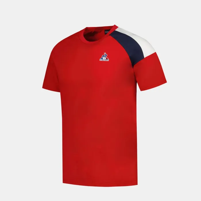 Le Coq Sportif Tricolore Tshirt Homme Pur Rouge Men Tshirts And Tops