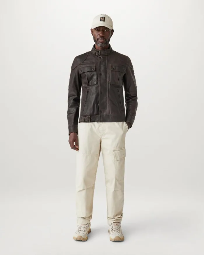 Leather Jackets Men Belstaff Legacy Gangster Jacket Antique Brown Leather Jackets Men Belstaff Legacy Gangster Jacket Antique Brown
