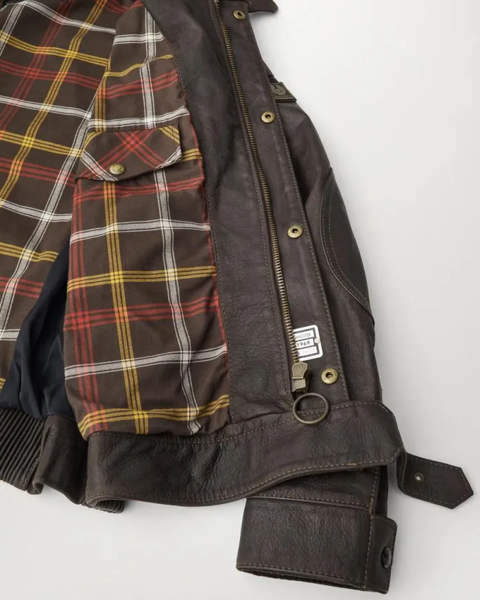 Leather Jackets Men Belstaff Legacy Gangster Jacket Antique Brown Leather Jackets Men Belstaff Legacy Gangster Jacket Antique Brown