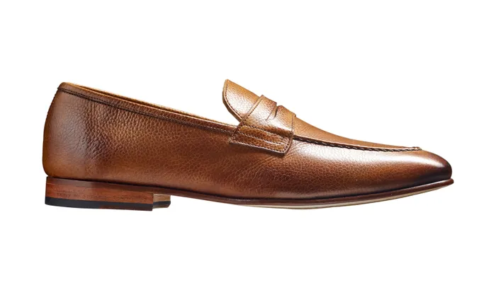Ledley 8211 Cedar Grain Men Barker Shoes Mens Loafers