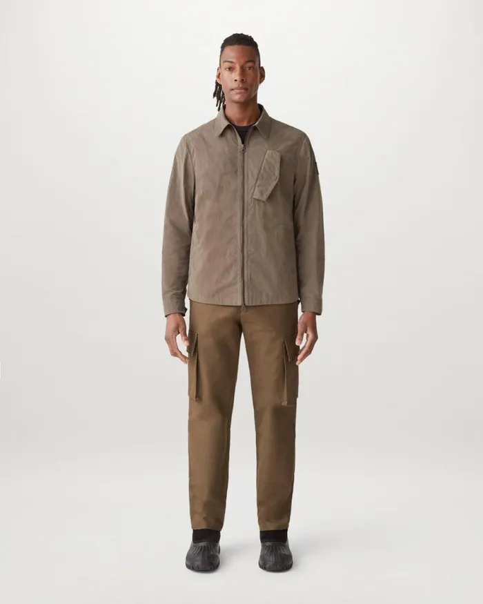 Lightweight Jackets Men Belstaff Hauler Overshirt Clay Brown Lightweight Jackets Men Belstaff Hauler Overshirt Clay Brown