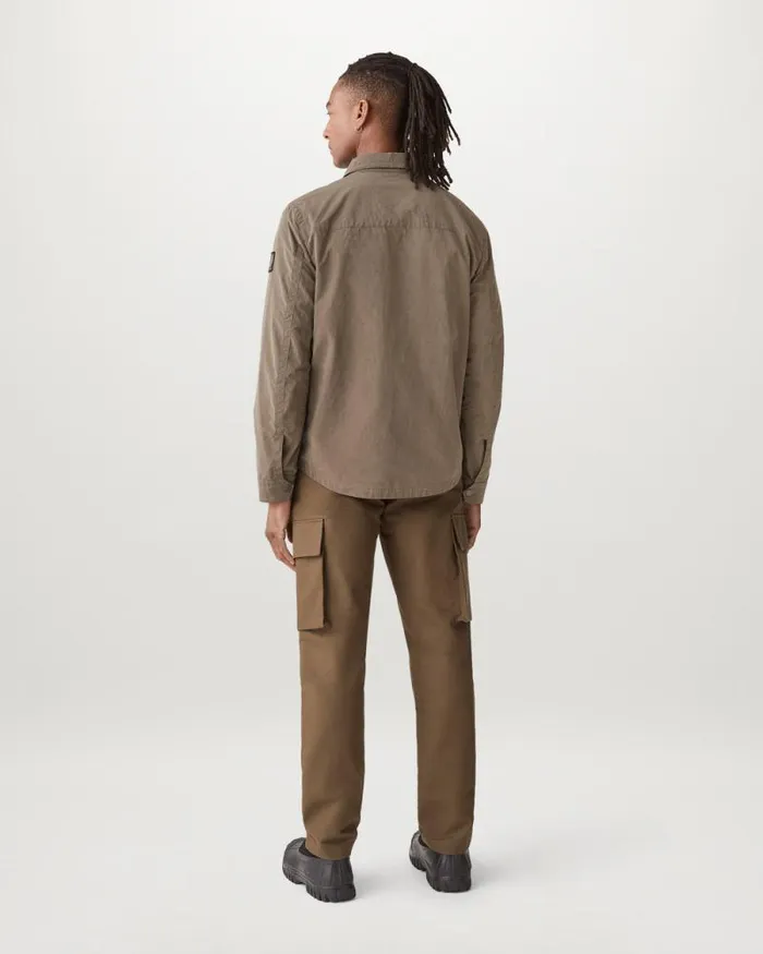 Lightweight Jackets Men Belstaff Hauler Overshirt Clay Brown Lightweight Jackets Men Belstaff Hauler Overshirt Clay Brown