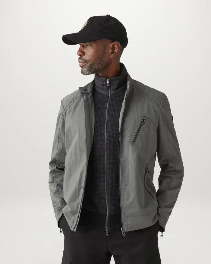 Lightweight Jackets Men Belstaff V Racer Jacket Gunmetal