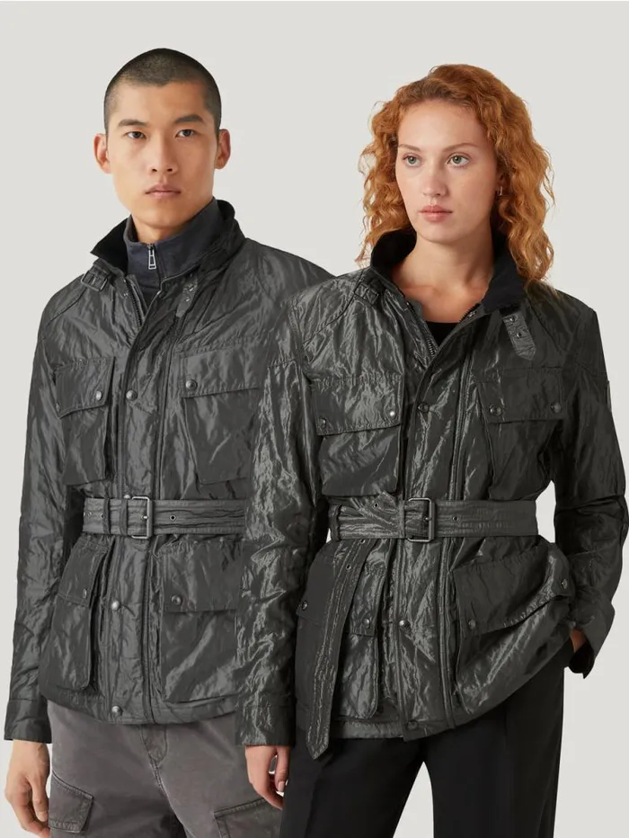Lightweight Jackets MenWomen Belstaff Trialmaster Concept Unisex Jacket Gunmetal Lightweight Jackets MenWomen Belstaff Trialmaster Concept Unisex Jacket Gunmetal