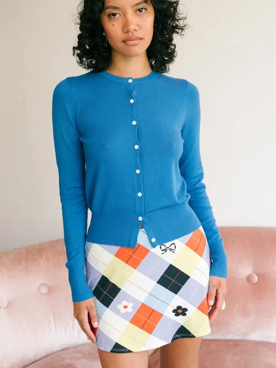 Lisa Says Gah Erin Cardigan Cobalt Women Tops