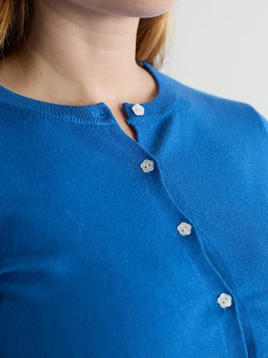 Lisa Says Gah Erin Cardigan Cobalt Women Tops