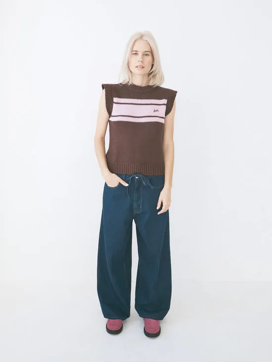 Lisa Says Gah Sweaters Women Poppy Crew Neck Jumper Burg Lilac Lisa Says Gah Sweaters Women Poppy Crew Neck Jumper Burg Lilac