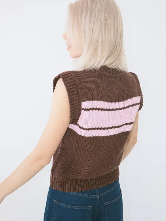 Lisa Says Gah Sweaters Women Poppy Crew Neck Jumper Burg Lilac Lisa Says Gah Sweaters Women Poppy Crew Neck Jumper Burg Lilac