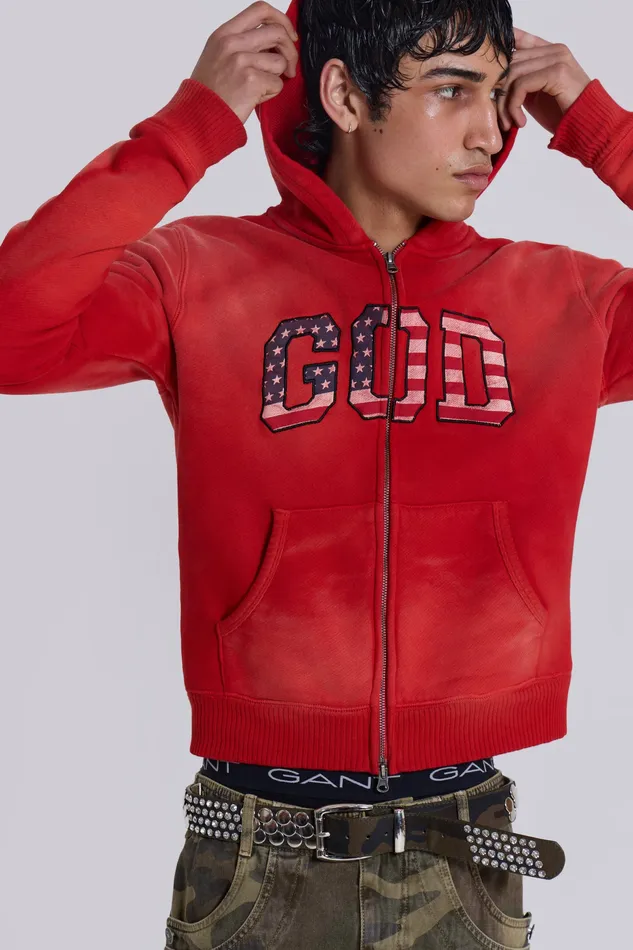 Loungewear Shop 039GOD039 Mini Monster Hoodie Jaded London Men