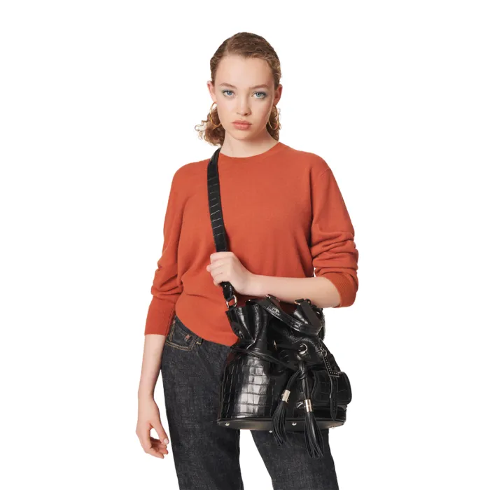 M Bucket Bag Black Women Lancel Shoulder Bags M Bucket Bag Black Women Lancel Shoulder Bags