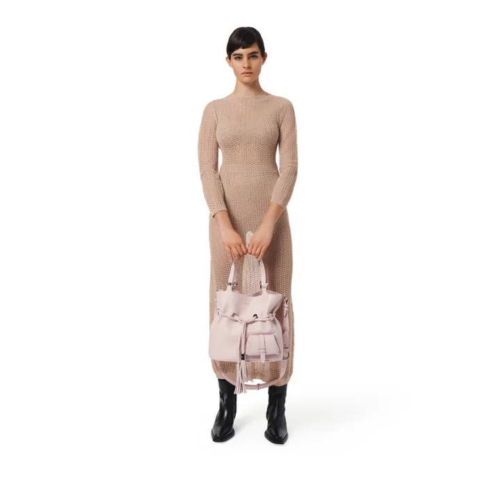 M Bucket Bag Dragee Pink Women Lancel Shoulder Bags M Bucket Bag Dragee Pink Women Lancel Shoulder Bags