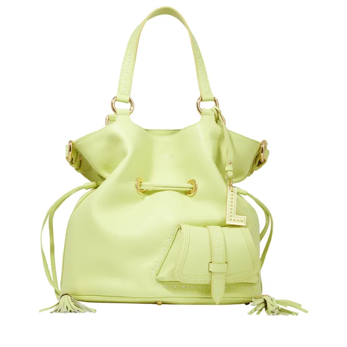 M Bucket Bag Lime Women Lancel Bucket Bags