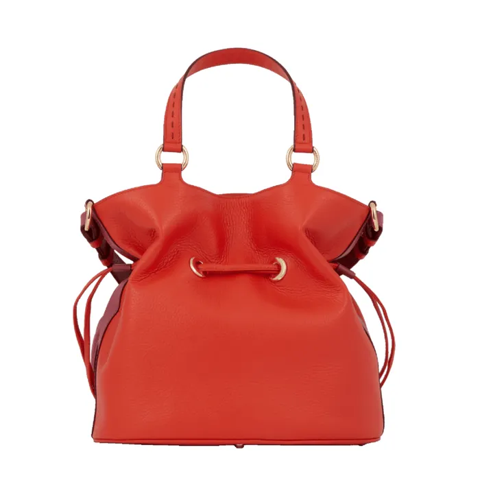 M Bucket Bag Multico Pumpkin Women Lancel Shoulder Bags