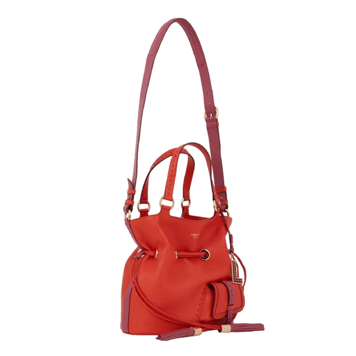 M Bucket Bag Multico Pumpkin Women Lancel Shoulder Bags