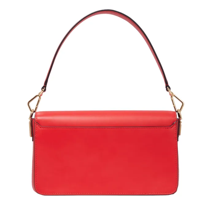 M Flap Bag Kiss Red Women Lancel Shoulder Bags M Flap Bag Kiss Red Women Lancel Shoulder Bags