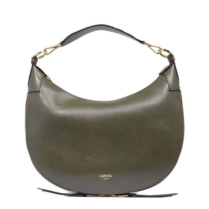 M Hobo Bag Dark Khaki Women Lancel Hand Bags