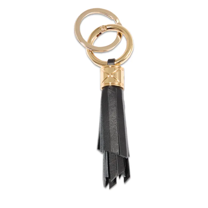 M Tassel Keyring Blackblack Women Lancel Charms