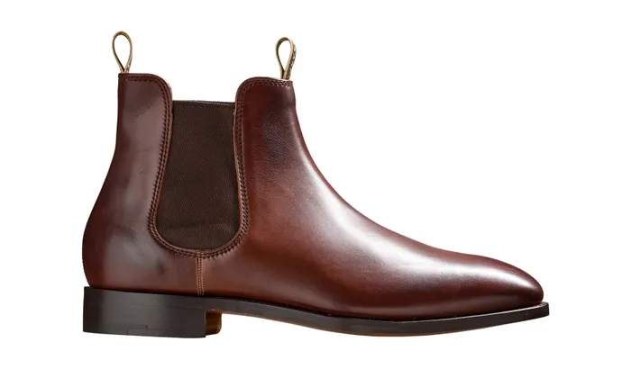 Mansfield 8211 Walnut Calf Men Barker Shoes Mens Boots