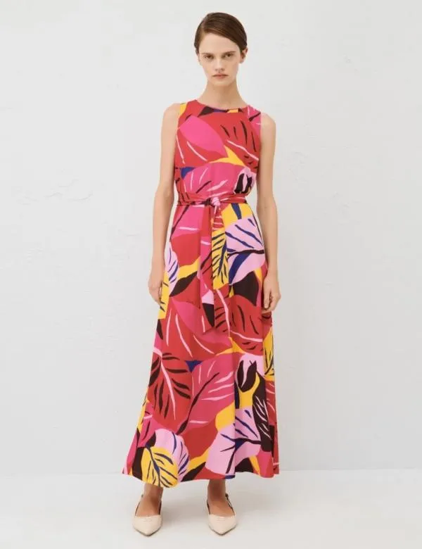 Marella Dresses Women Cutout Dress Ruby