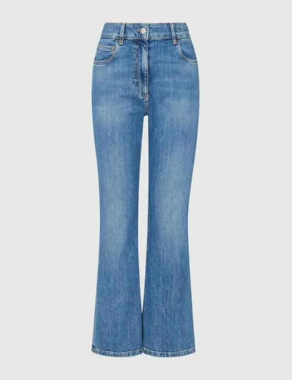 Marella Jeans Women Flared Jeans Blue Jeans