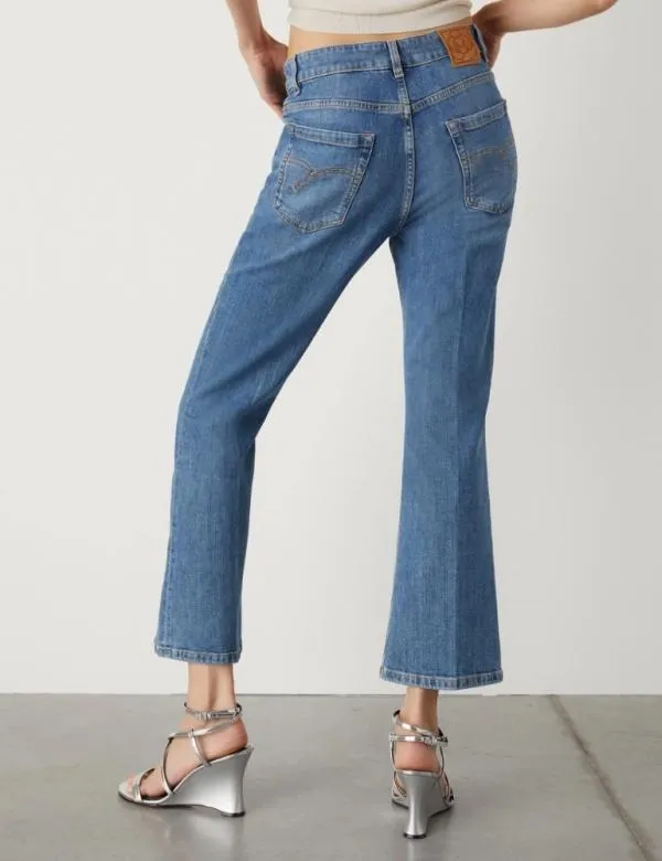 Marella Jeans Women Flared Jeans Blue Jeans